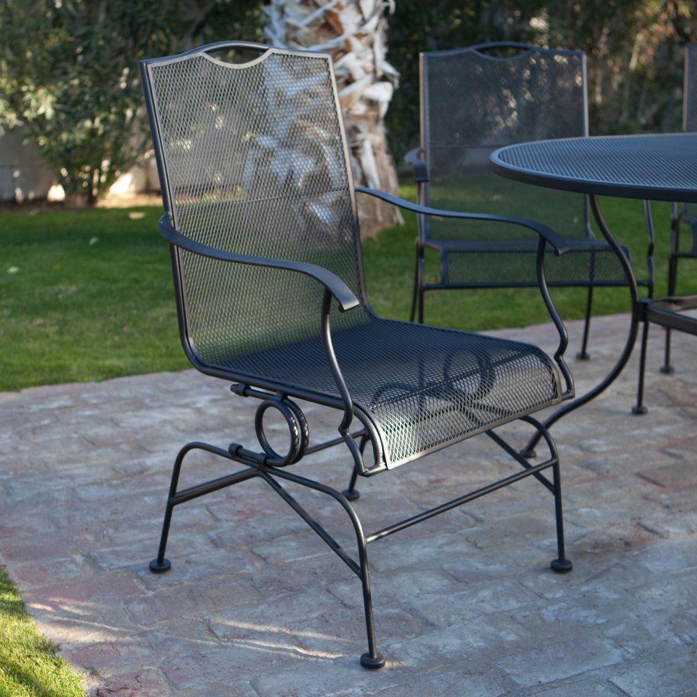 Wrought Iron Patio Furniture The, How To Care For Wrought Iron Outdoor Furniture