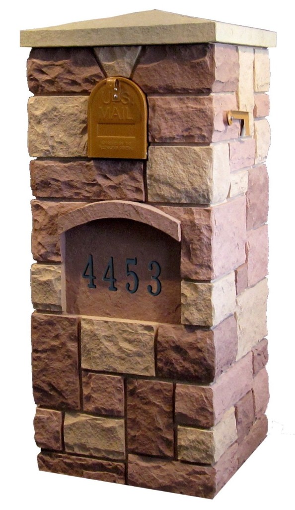 Amazing faux brick mailbox 3 Most Commonly Used Posts For Letterboxes The Garden And Patio Home Guide