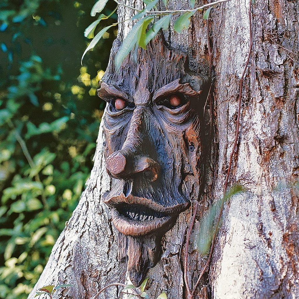 Tree Faces: The Easiest Way To Add Personality To Your Yard