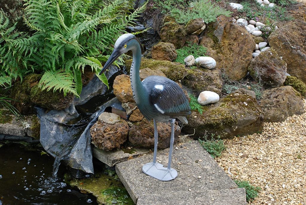 Great Blue Heron Decoy The Garden and Patio Home Guide